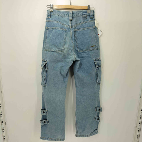 エックスガール X-girl DENIM CARGO PANTS デニム カーゴパンツ レディース JPN:S