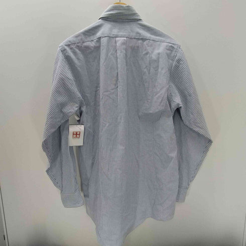 レッドキャップ RED KAP 60/40 コットン ポリ ボタンダウン L/S ストライプ シャツ メンズ 16-34