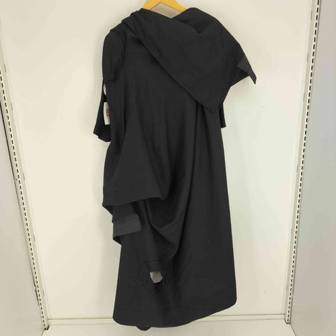 コムデギャルソン COMME des GARCONS AD2003 03AW Square スクエア期 archives 上下反転 平面 一枚布 変形 アシンメトリー ジャケット レディース