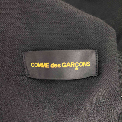 コムデギャルソン COMME des GARCONS AD2003 03AW Square スクエア期 archives 上下反転 平面 一枚布 変形 アシンメトリー ジャケット レディース