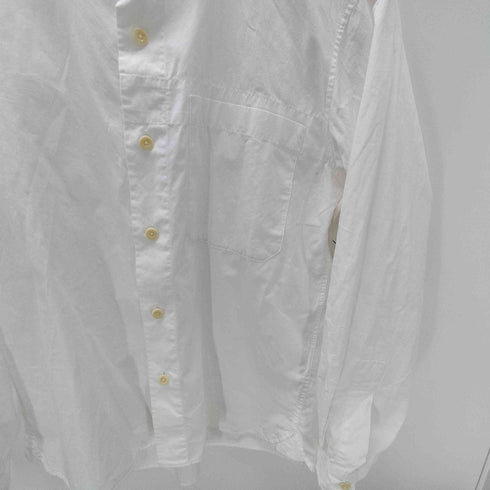 エムエイチエル MHL. 17AW GARMENT DYE BASIC POPLIN ガーメント ダイ ベーシック ポプリン バンドカラー シャツ メンズ import:S