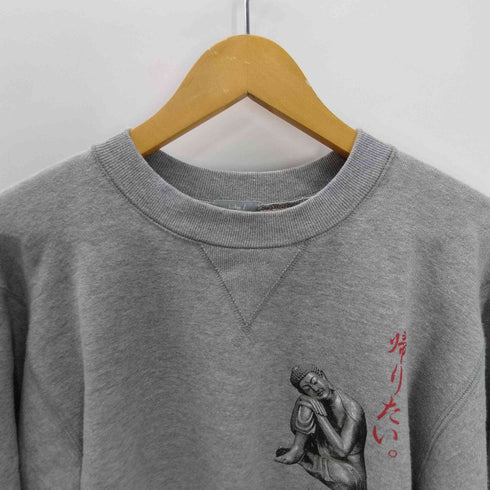 カラービーコン kolor BEACON 24SS 帰りたい プリント スウェット メンズ JPN:2