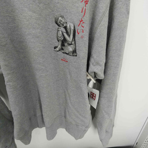 カラービーコン kolor BEACON 24SS 帰りたい プリント スウェット メンズ JPN:2