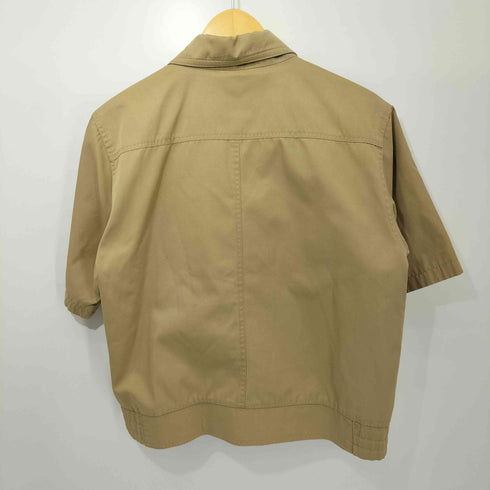 SCOTTS GREY LTD 60-70s TALONジップ ユーゴスラビア製 ショートスリーブサファリシャツジャケット メンズ US:44