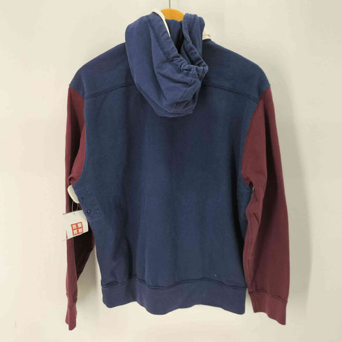 ポロバイラルフローレン Polo by RALPH LAUREN ロゴ刺繍 ナンバーワッペン フーデッド ラガーシャツ メンズ import:L