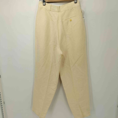 Giorgio Sant'Angelo 80-90s リネンレーヨン混 3タックワイドスラックス メンズ 12