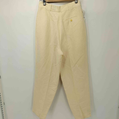 Giorgio Sant'Angelo 80-90s リネンレーヨン混 3タックワイドスラックス メンズ 12