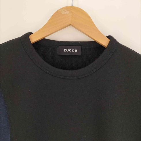 ズッカ ZUCCa アシメ 変形 クルーネック プルオーバー スウェット レディース JPN:M