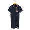 トミーヒルフィガー TOMMY HILFIGER 刺繍ロゴ ポロシャツ ワンピース レディース L