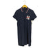 トミーヒルフィガー TOMMY HILFIGER 刺繍ロゴ ポロシャツ ワンピース レディース L