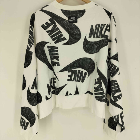 ナイキ NIKE 21SS モノグラム クロップド プルオーバー スウェット レディース import:XL