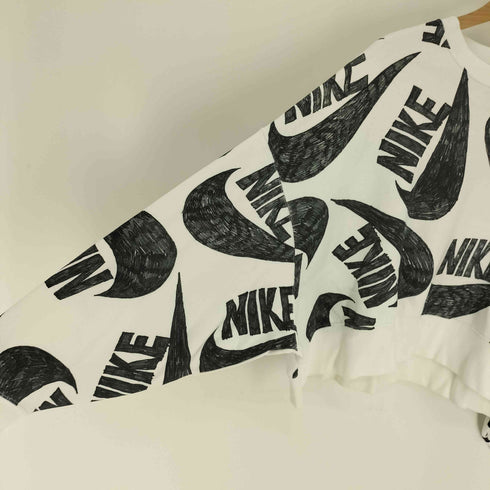 ナイキ NIKE 21SS モノグラム クロップド プルオーバー スウェット レディース import:XL