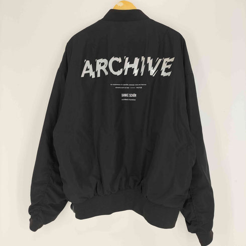 ダンケシェーン Danke Schon 23AW A4A 別注 ARCHIVE MA-1 中綿 フライト ジャケット メンズ import:L