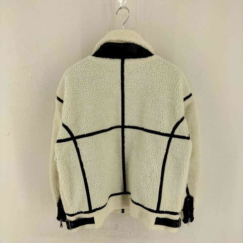 ハルハム HALHAM フェイクレザーポケット ボアジャケット レディース JPN:M