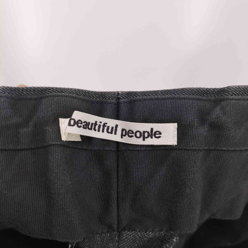 ビューティフルピープル beautiful people ローライズデニムスラックスパンツ レディース JPN:34 34