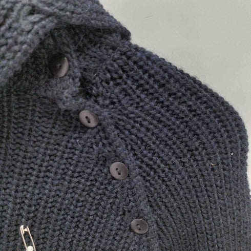 アルパカ混 タートルネック ニット レディース import:M