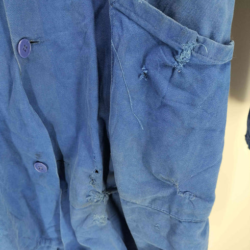 AMOVIS フレンチ ユーロワーク コットン ツイル ショップコート メンズ 2