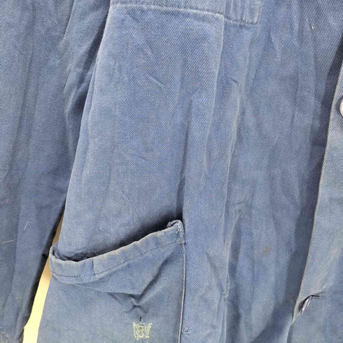 AMOVIS フレンチ ユーロワーク コットン ツイル ショップコート メンズ 2