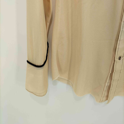 70S 襟芯 ロングスリーブ ウエスタンシャツ メンズ 15-15 1/2