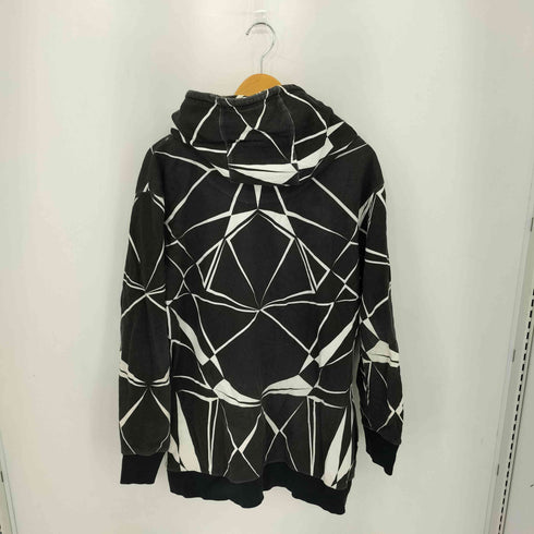 パラドックス PARADOX GRAPHIC LONG PARKA グラフィック ジップアップパーカー メンズ FREE