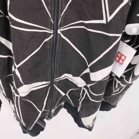 パラドックス PARADOX GRAPHIC LONG PARKA グラフィック ジップアップパーカー メンズ FREE
