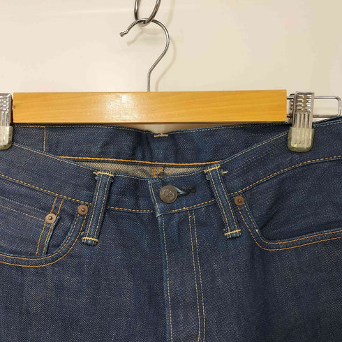 フォーティファイブアールピーエム 45rpm 濃紺 セルビッジ ストレート デニムパンツ メンズ 30