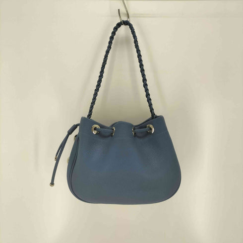 LENK カウレザードローストリングバッグ レディース