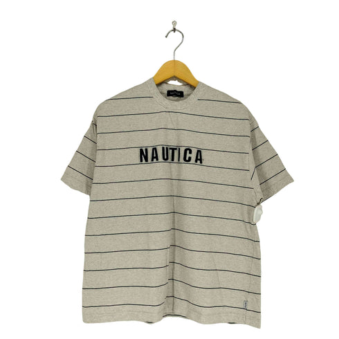 ノーティカ NAUTICA ロゴワッペンS/S Tシャツ メンズ S