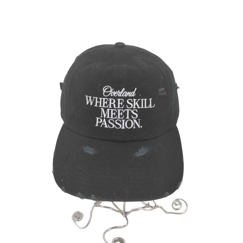 ニューハッタン NEWHATTAN OVERLAND ダメージ加工6パネルキャップ メンズ ONE SIZE