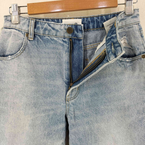 ローラス ROLLAS CROPPED STRAIGHT デニムパンツ レディース 27