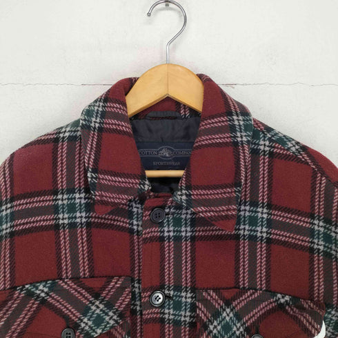 COTTON COMPANY SPORTSWEAR チェックCPOシャツジャケット メンズ JPN:L
