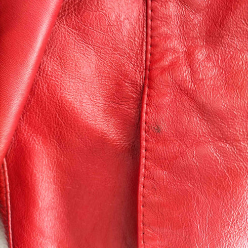 Made in England GENUINE LEATHER レザーブルゾンジャケット メンズ UK:38