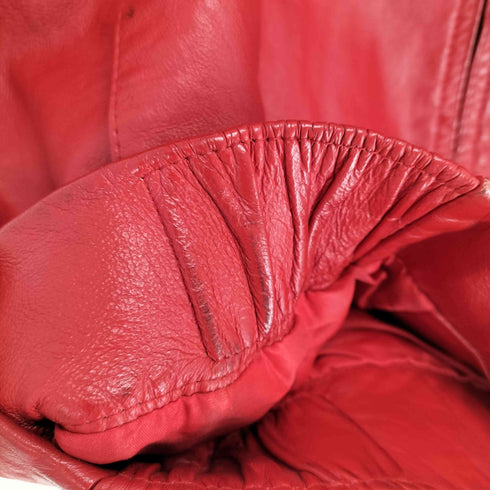 Made in England GENUINE LEATHER レザーブルゾンジャケット メンズ UK:38