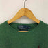 ポロバイラルフローレン Polo by RALPH LAUREN 90S LAMBS WOOL ラムウール ポニー刺繍 クルーネック ニット メンズ import:XL