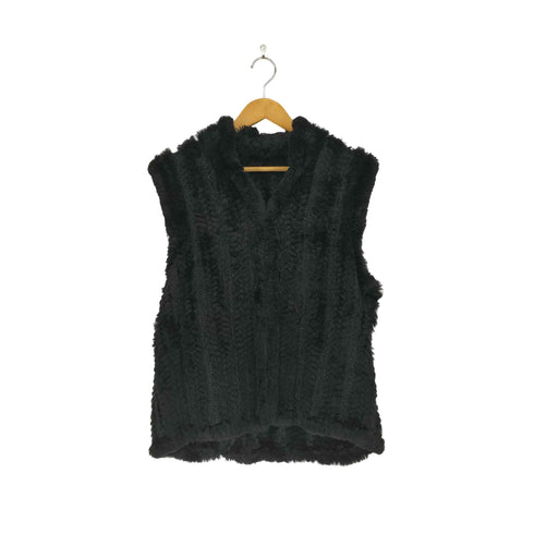 rabbit fur ラビットファーベスト レディース JPN:M