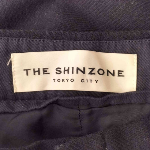 ザシンゾーン THE Shinzone ウール センタープレス パンツ フレアスラックス レディース 34