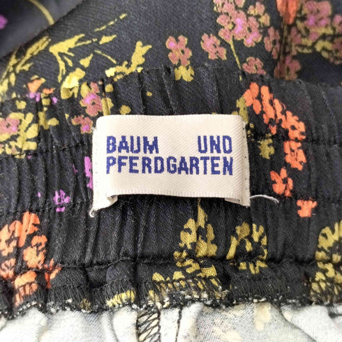 バウムウンドヘルガーデン BAUM UND PFERDGARTEN 花柄レーヨンパンツ レディース 34