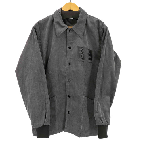 LANGLITZ LEATHERS 両面プリント コーデュロイコーチジャケット メンズ JPN:M