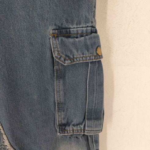 HIGHWAY-G スターフリンジデニムパンツ Y2K メンズ M