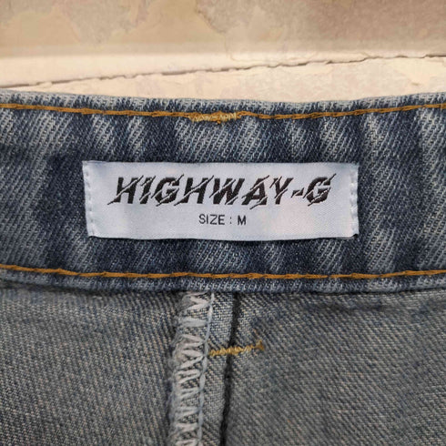 HIGHWAY-G スターフリンジデニムパンツ Y2K メンズ M