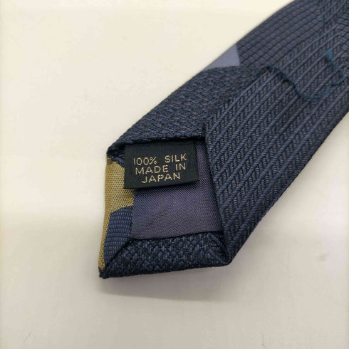 バレンシアガ BALENCIAGA 日本製 シルク 100 幾何学模様 ダイヤ柄 ネクタイ メンズ