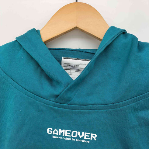 シャリーフ SHAREEF 20SS W-FACE HOODIE BIBS ダブルフェイス フーディー ビブス レディース JPN:2