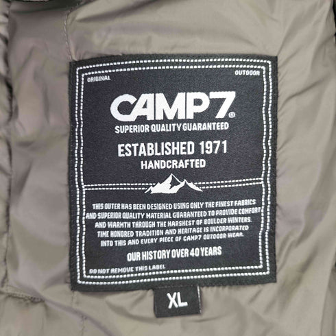 キャンプセブン CAMP7 ダウンミックス アクティブジャケット メンズ JPN:XL