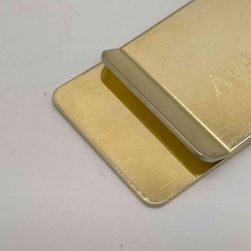 アヴァランチゴールドアンドジュエリー AVALANCHE GOLD&JEWELRY ロゴ 刻印 マネークリップ メンズ