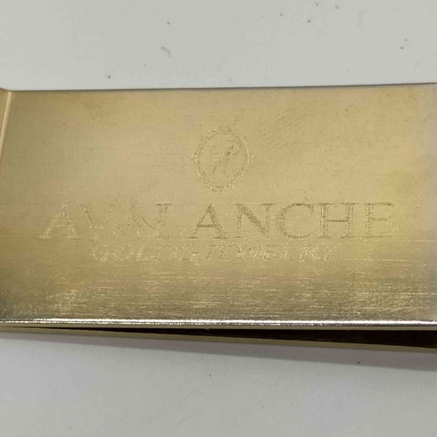 アヴァランチゴールドアンドジュエリー AVALANCHE GOLD&JEWELRY ロゴ 刻印 マネークリップ メンズ