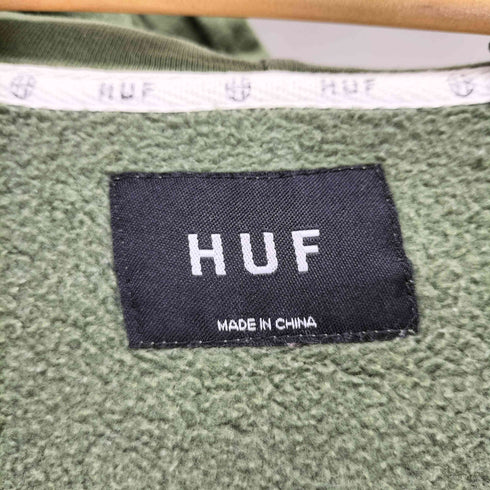 ハフ HUF ロゴジップ フーディー メンズ import:M