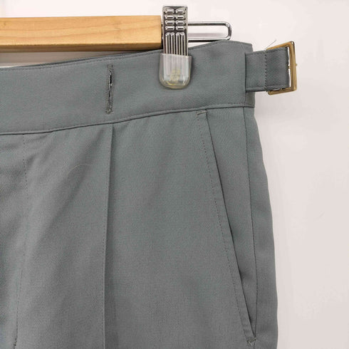 クルニ CULLNI 22AW SLIM FLARE PINTUCK GURKHA PANTS スリム フレア ピンタック グルカ パンツ レディース JPN:1