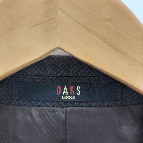 ダックスロンドン DAKS LONDON 2B ウールテーラードジャケット メンズ import:S