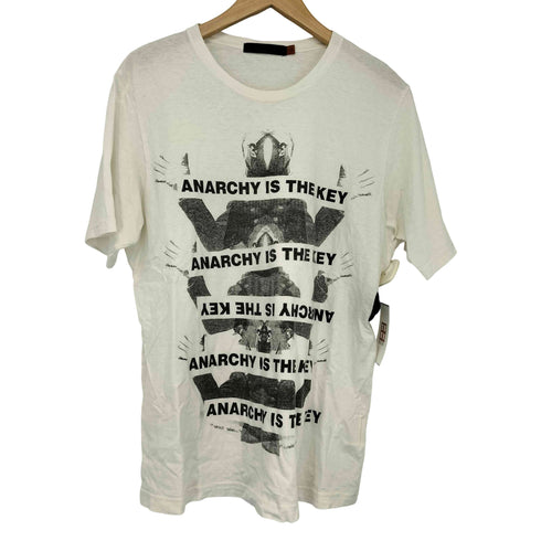 アンダーカバーイズム UNDERCOVERISM 06SS T期 ANARCHY IS THE KEY TEE コラージュグラフィック メンズ JPN:2