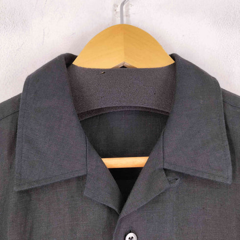 フェアファクス FAIRFAX リネン L/S 開襟シャツ メンズ JPN:M